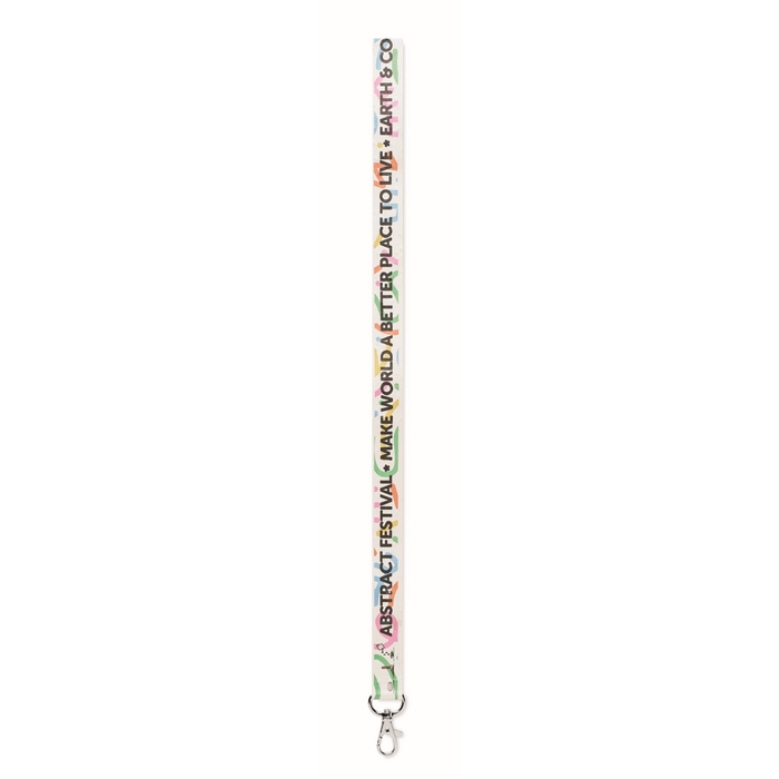 Lanyard de poliéster para sublimación personalizado